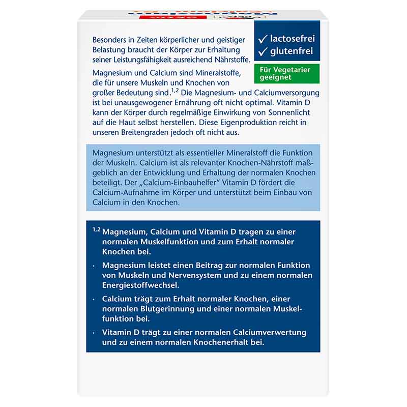 Doppelherz aktiv Magnesium + Calcium + D3  120 St Tabletten