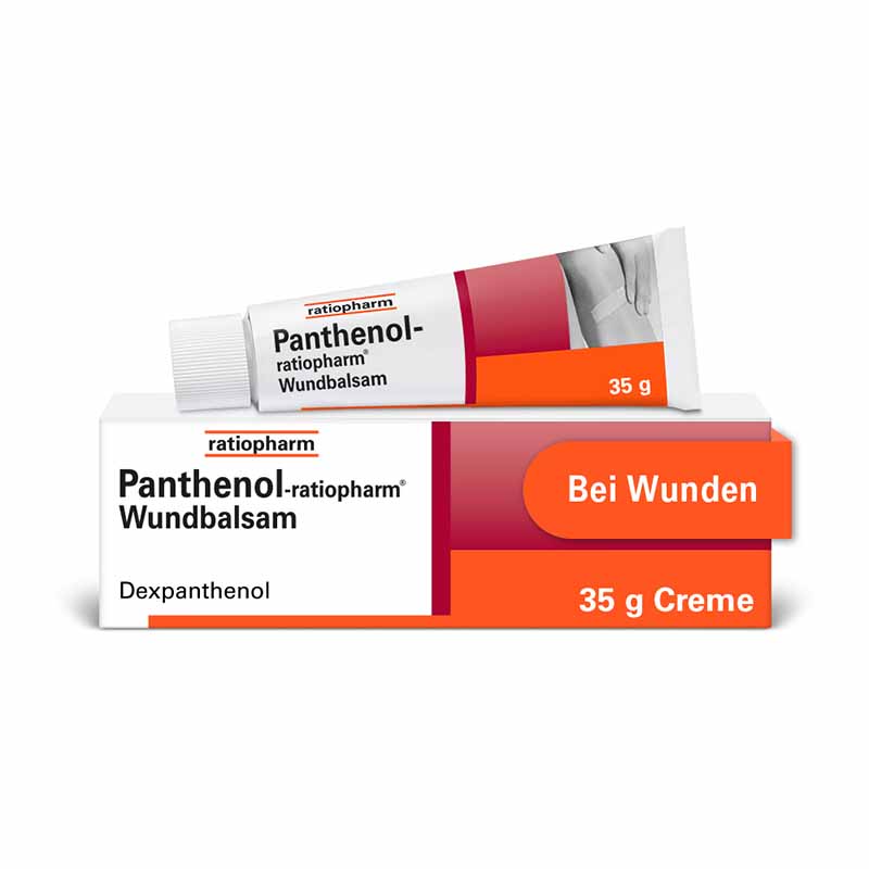 Panthenol-ratiopharm Wundbalsam 35 g Creme