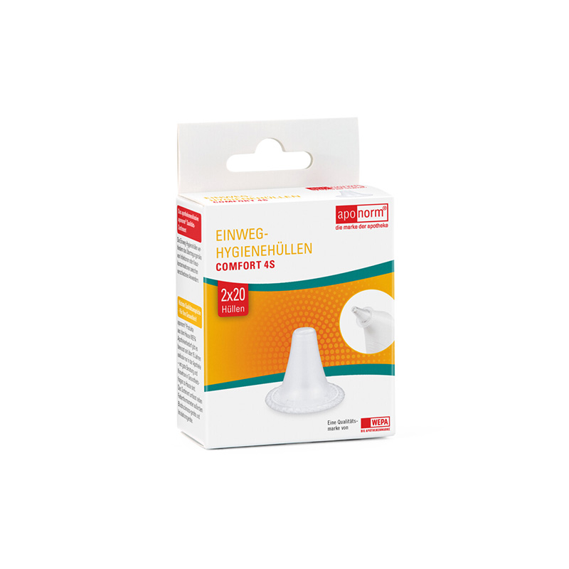 aponorm Fieberthermometer Ohr Comfort Schutzhüllen 40 St
