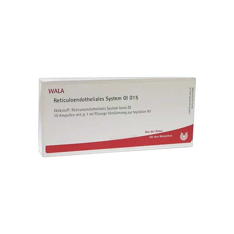 Reticuloendotheliales System Gl D15 Ampullen 10X1 ml Ampullen