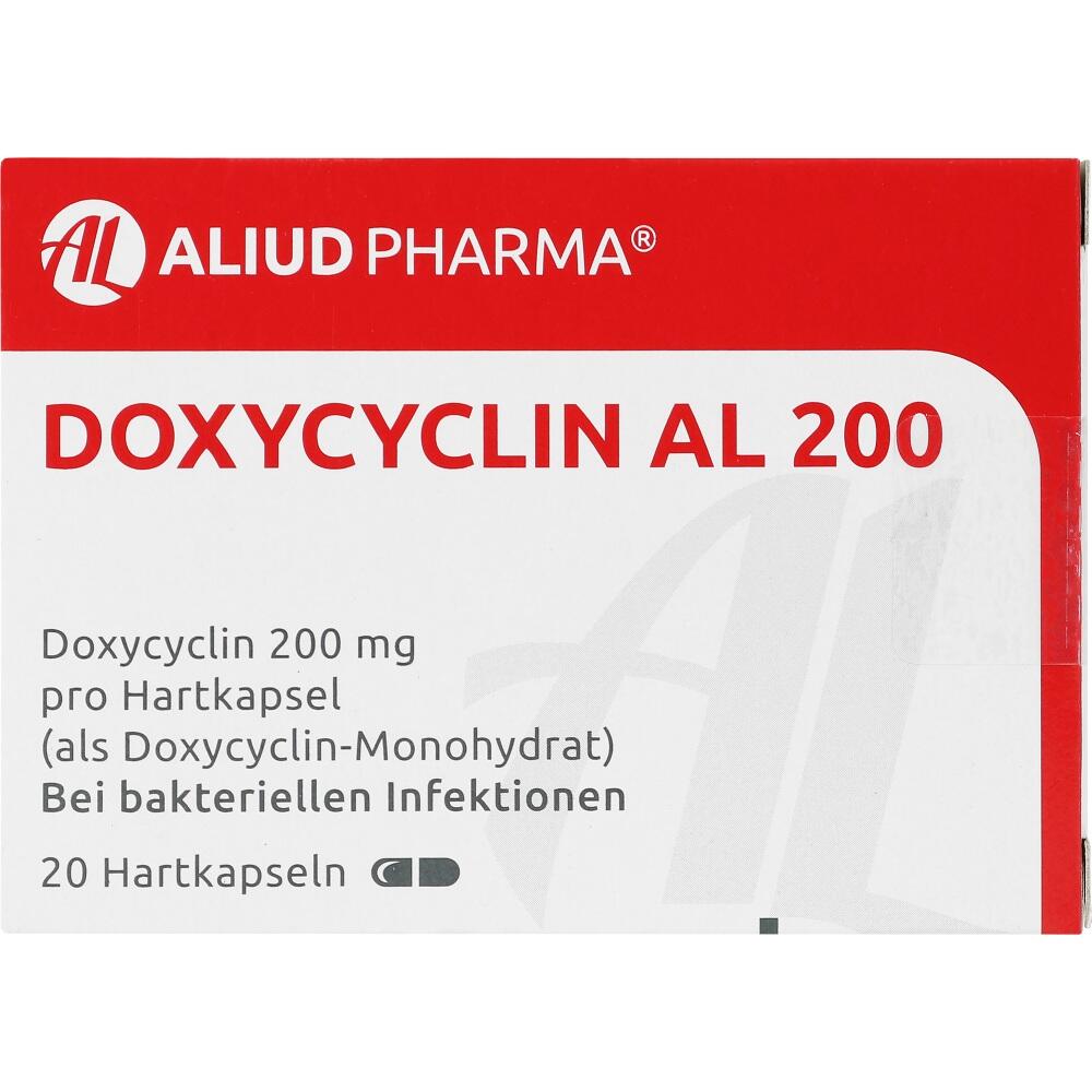 DOXYCYCLIN AL 200 20 St Hartkapseln