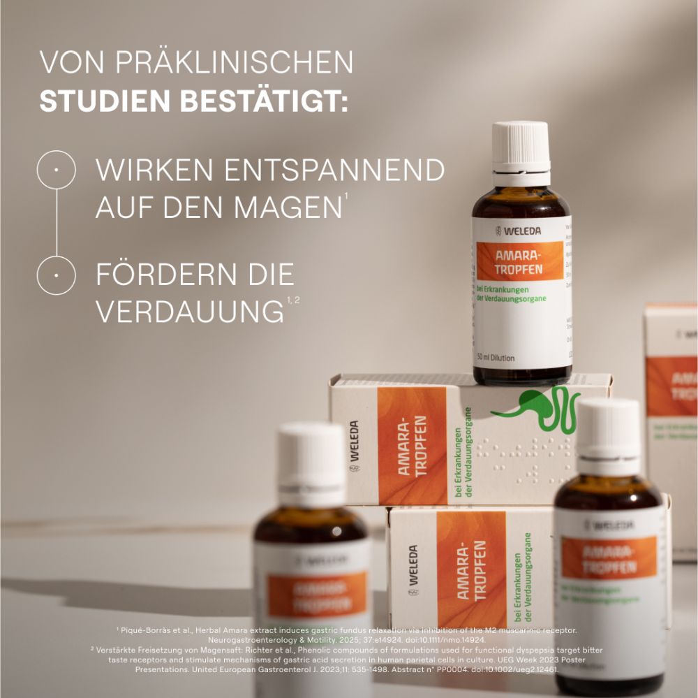 WELEDA AMARA-TROPFEN 50 ml Dilution
