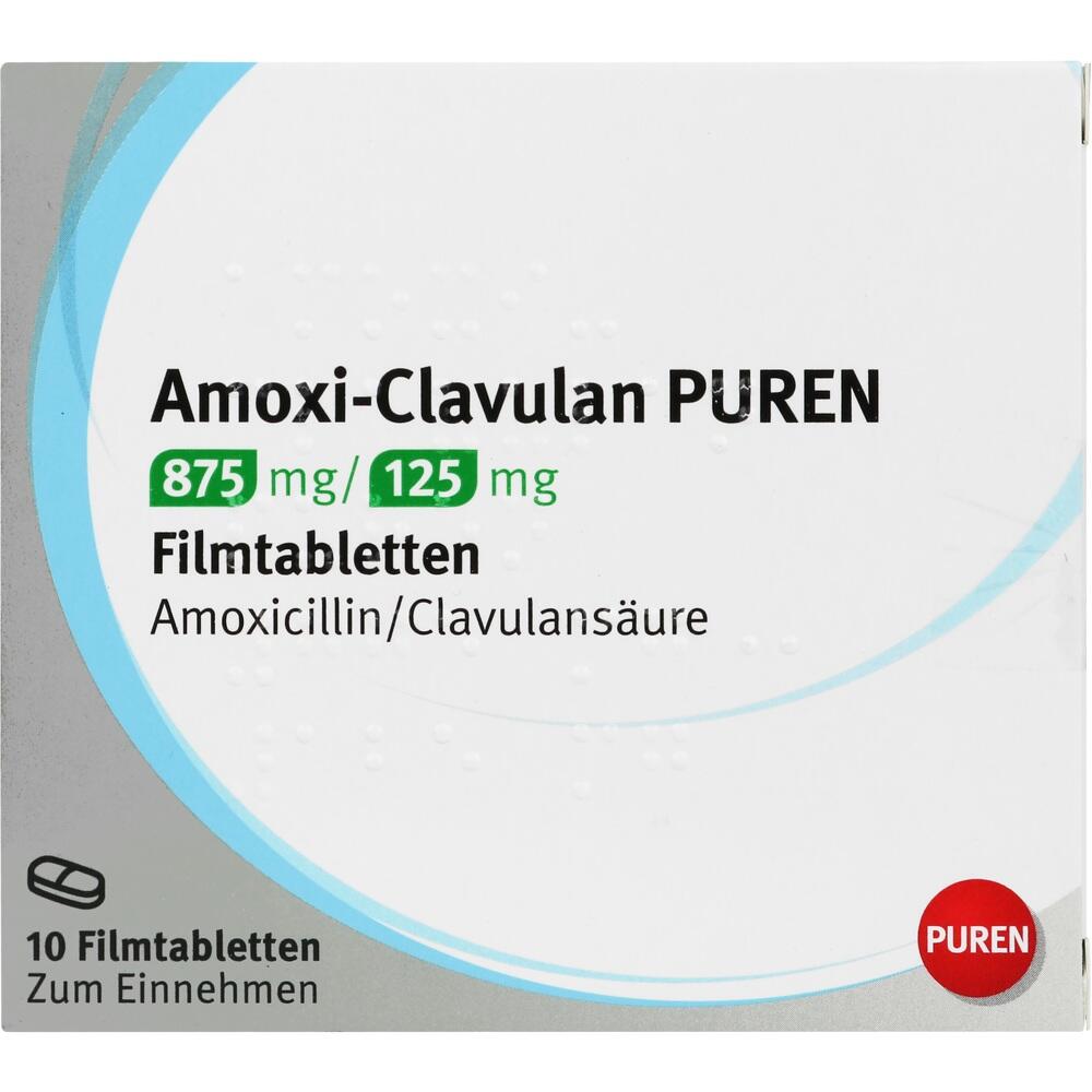 Amoxi-Clavulan PUREN  10 St Filmtabletten