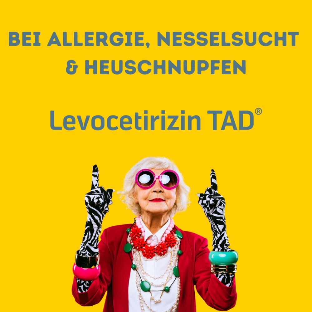 Levocetirizin TAD 5mg 20 St Filmtabletten