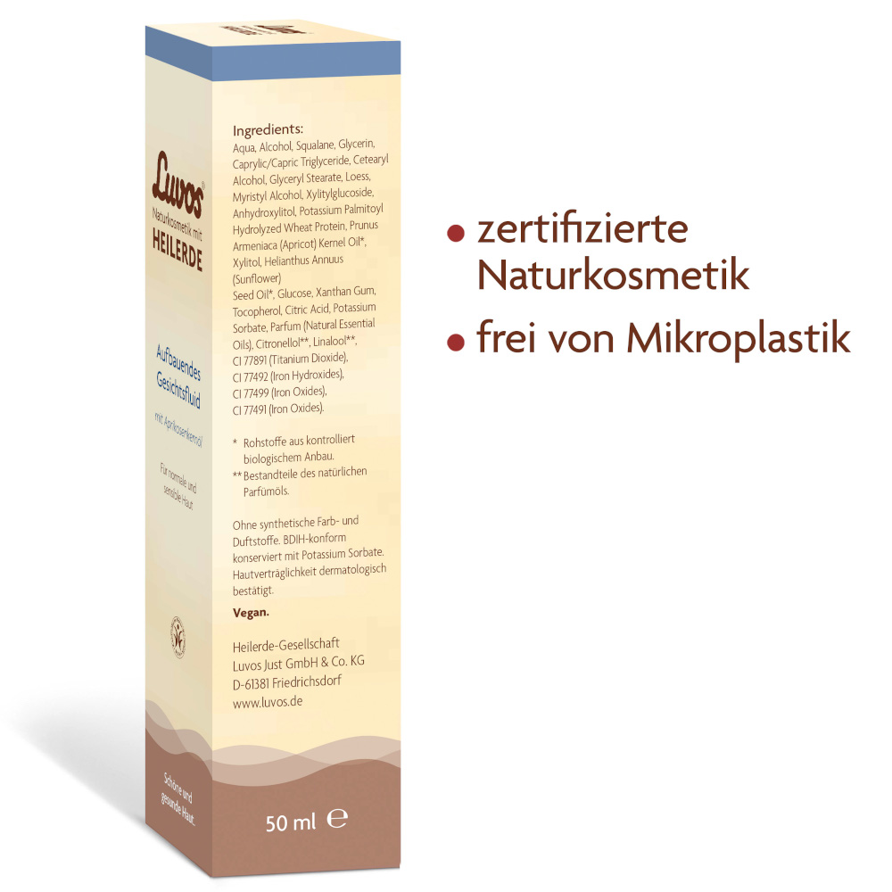 Luvos HEILERDE Aufbauendes Gesichtsfluid 50 ml Emulsion