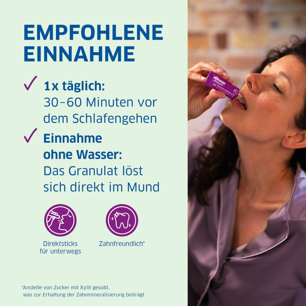 Magnesium Diasporal pro schneller Einschlafen 30 St Granulat