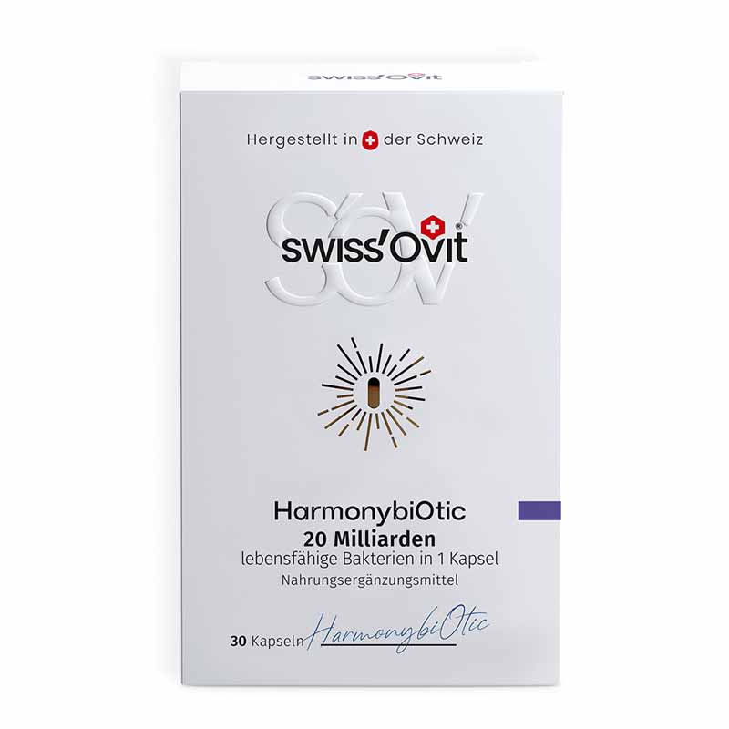 SwissOvit HarmonybiOtic 20 Mrd. Bakterien 30 St Kapseln magensaftresistent