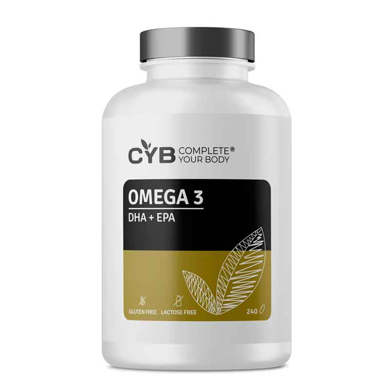CYB OMEGA 3 DHA + EPA 240 St Kapseln