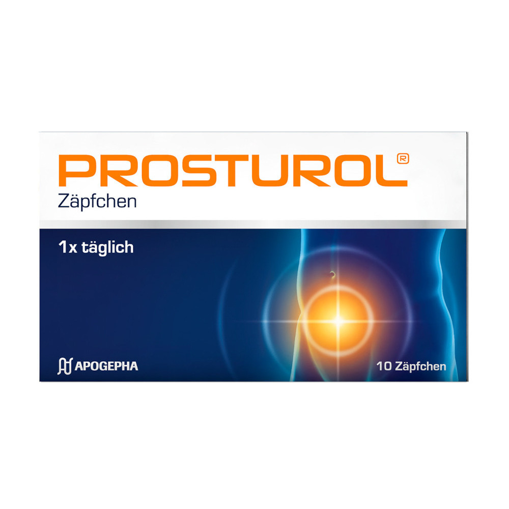 PROSTUROL Zäpfchen 10 St Suppositorien