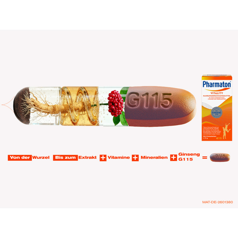 Pharmaton VITALITY 100 St Filmtabletten