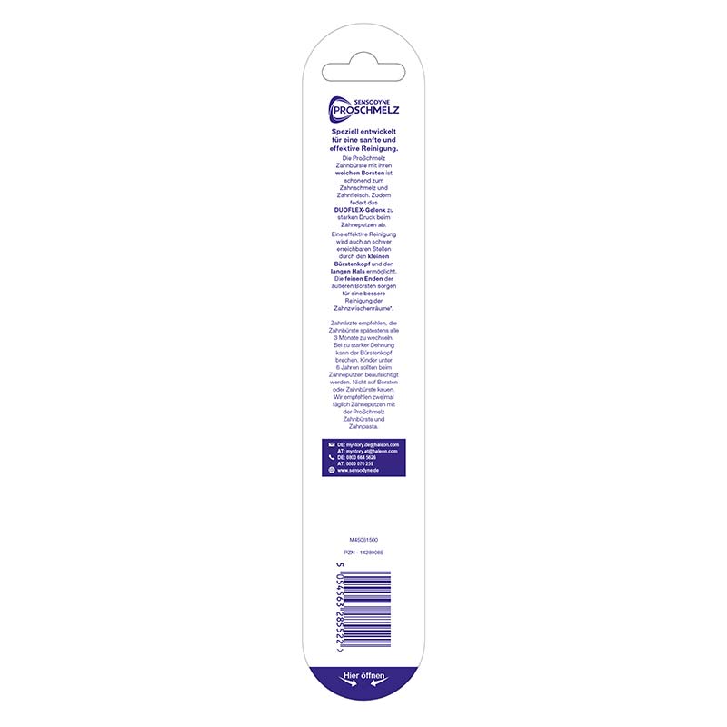 SENSODYNE PROSCHMELZ SANFT ZUM ZAHNSCHMELZ WEICH 1 St Zahnbürste