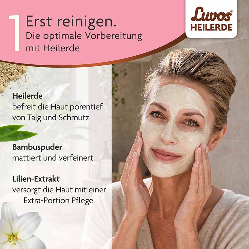Luvos HEILERDE LIFTING BOOSTER 1 Packung Gesichtsmaske