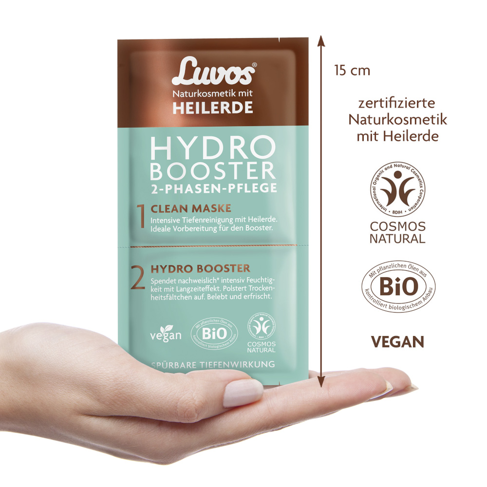 Luvos HEILERDE HYDRO BOOSTER 1 Packung Gesichtsmaske