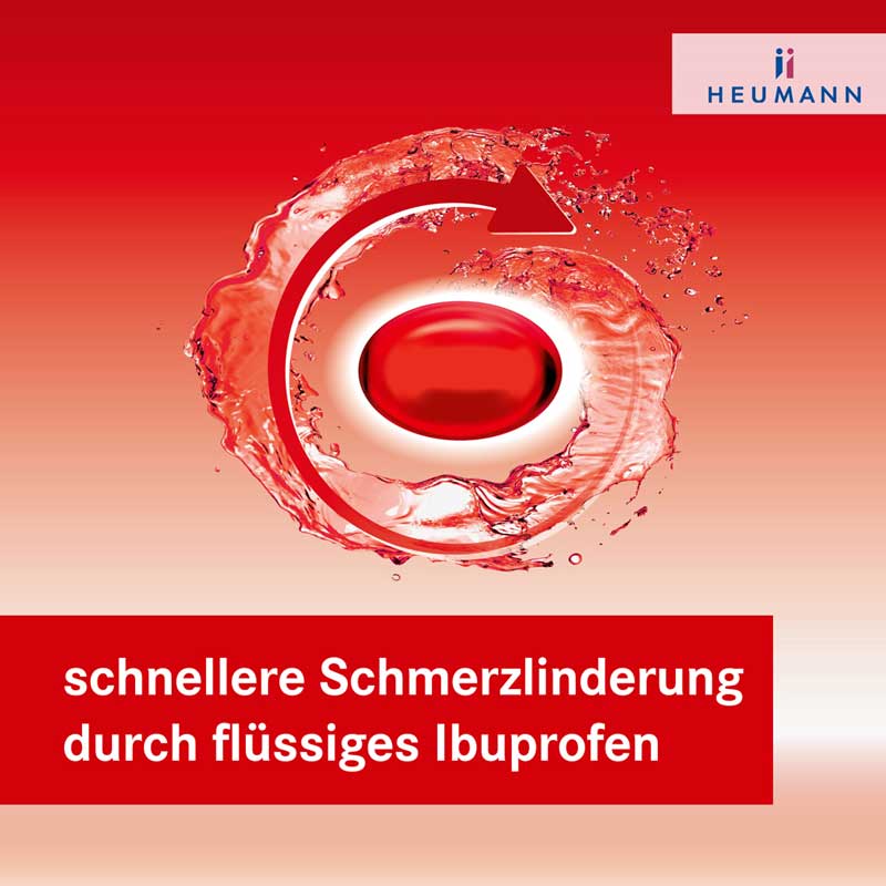 Ibuprofen HEUMANN 400 mg 20 St Weichkapseln