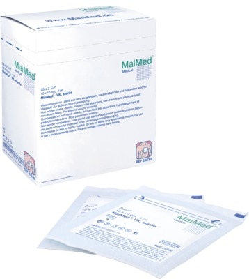 VLIESKOMPRESSEN 10x10 cm steril 25X2 St Kompressen