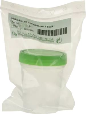 URINBECHER mit Schraubdeckel 1 St