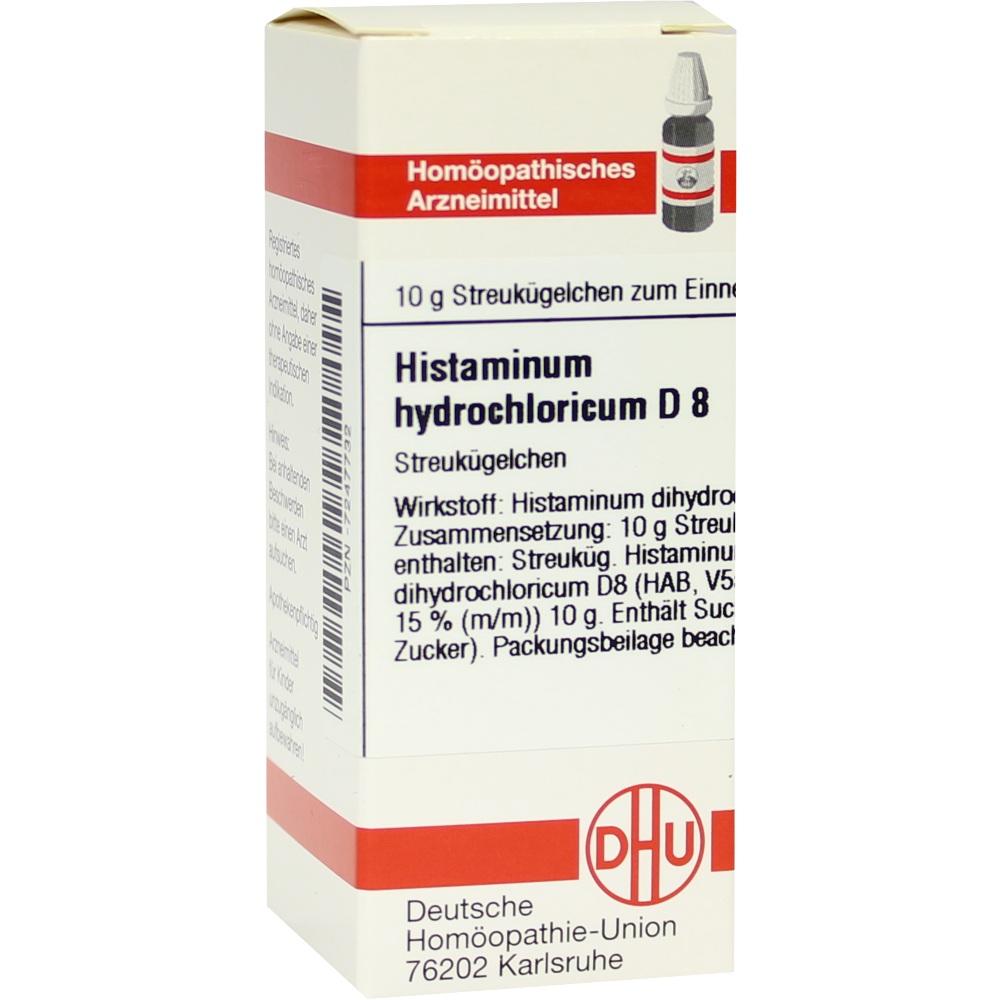 HISTAMINUM hydrochloricum D 8 Globuli 10 g Globuli