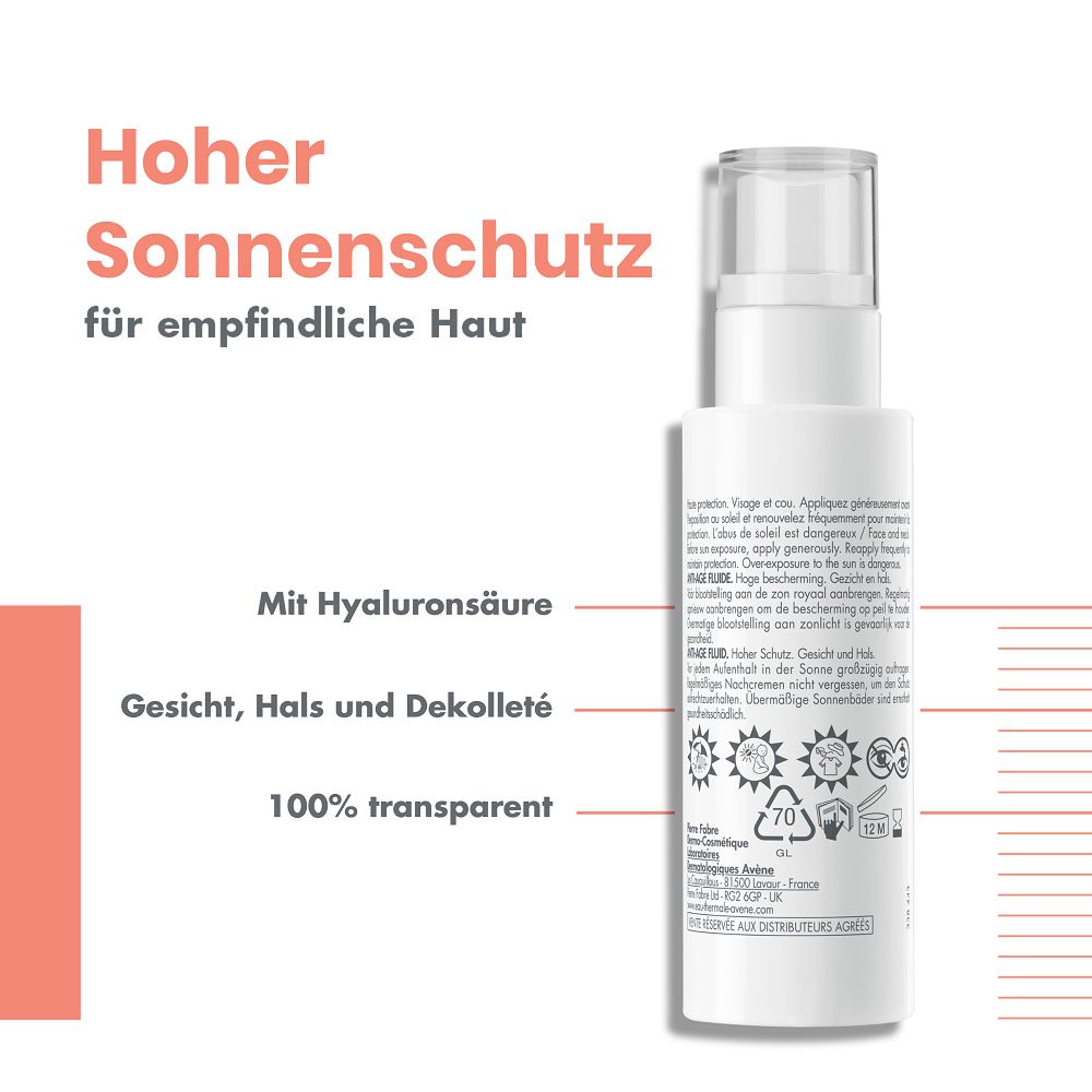 Avène ANTI-AGE HIGH PROTECTION SPF 50  40 ml Emulsion