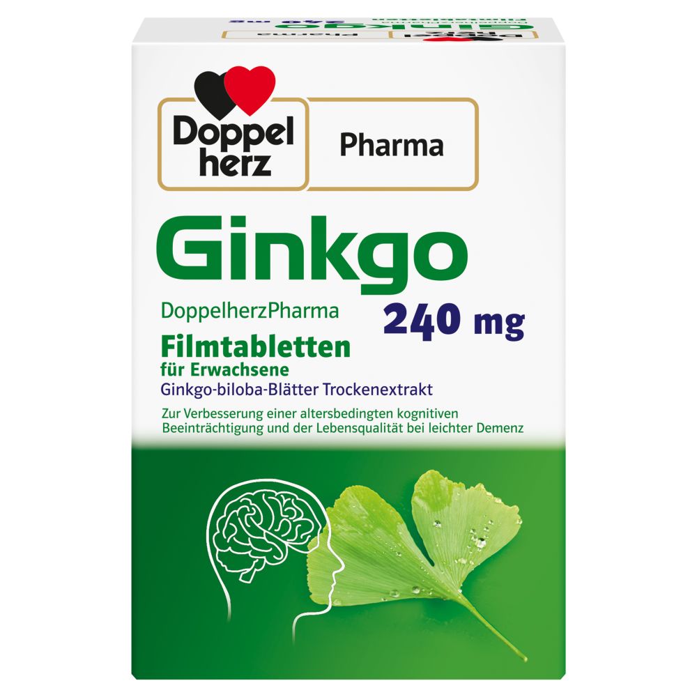 Doppelherz Pharma Ginkgo 240mg 120 St Filmtabletten