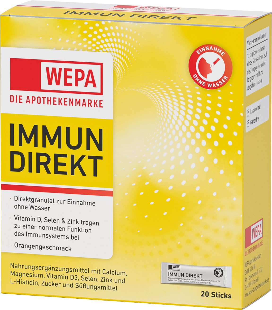 WEPA IMMUN DIREKT 20 St Pulver