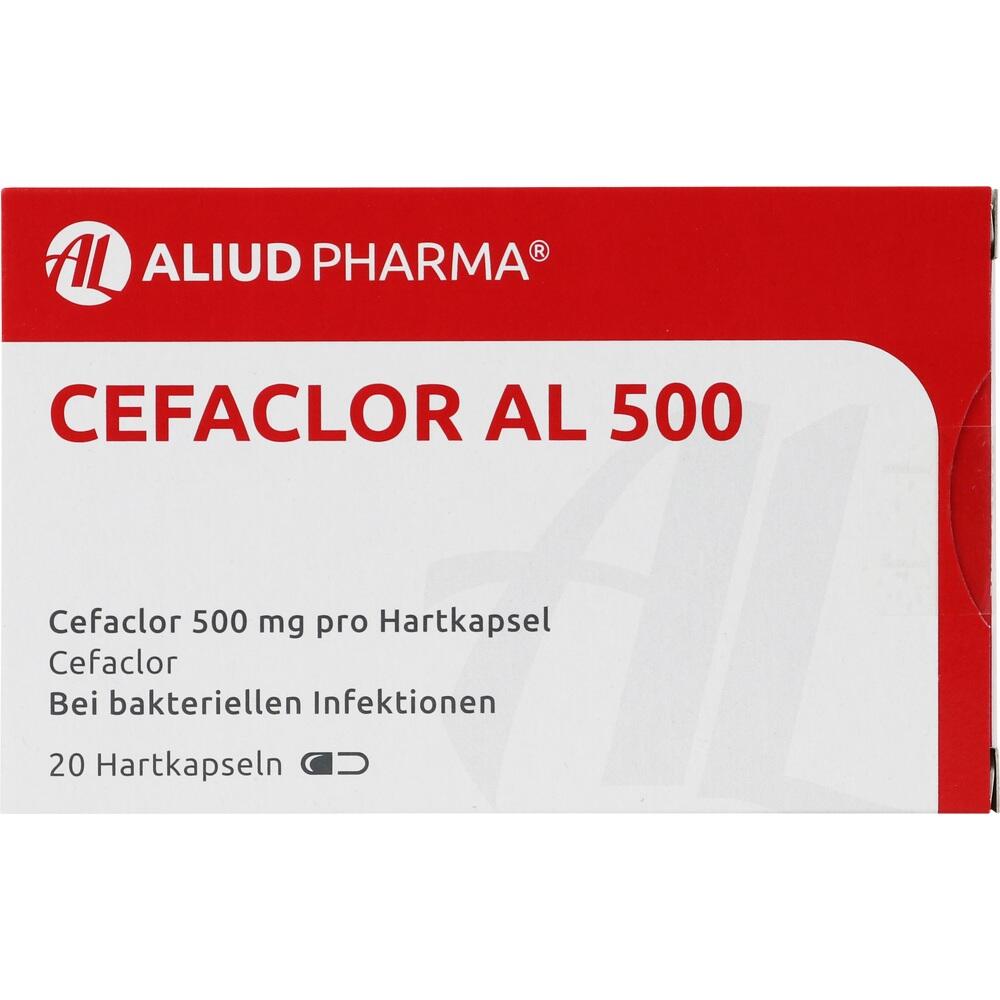 Cefaclor AL 500 20 St Hartkapseln