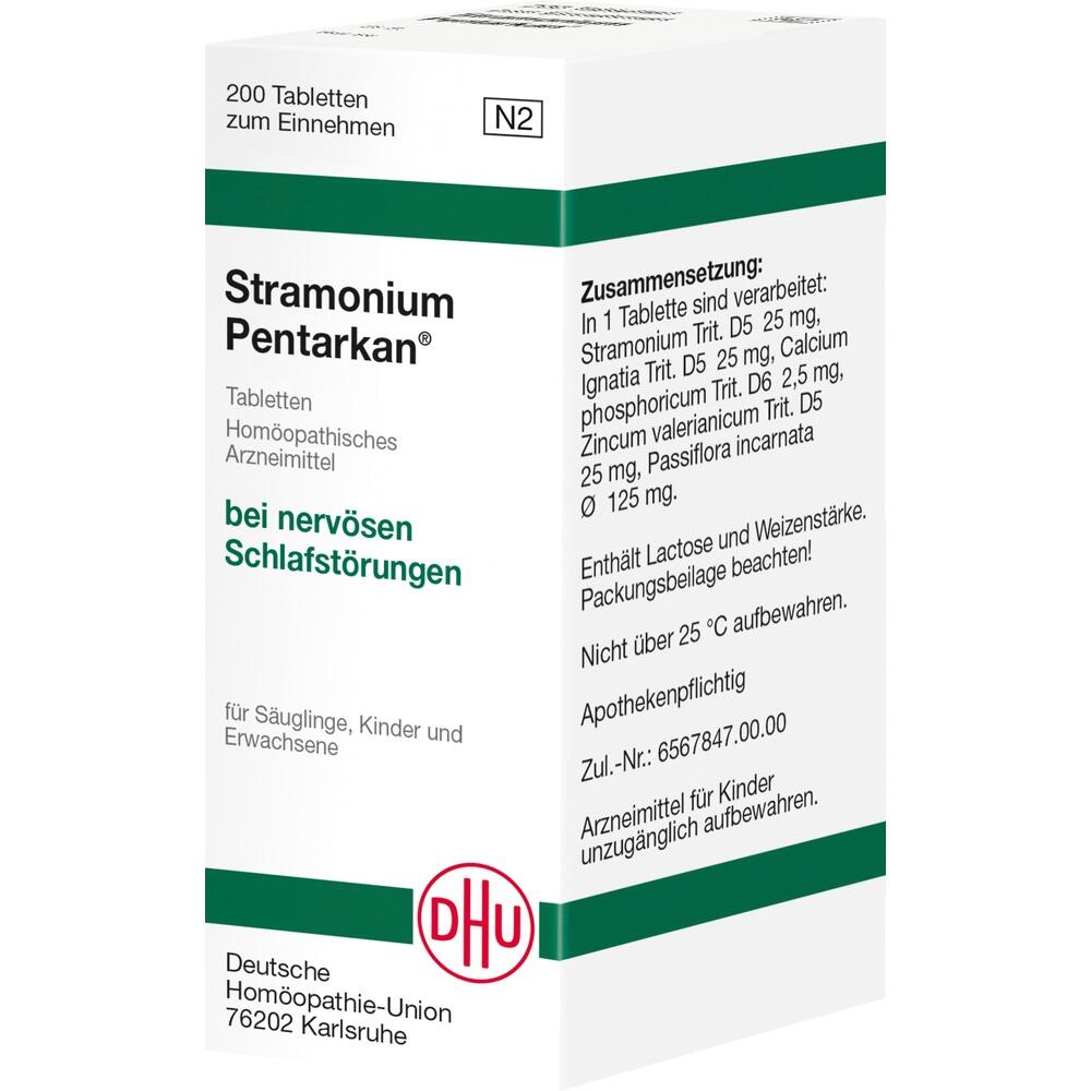 STRAMONIUM PENTARKAN Tabletten 200 St Tabletten