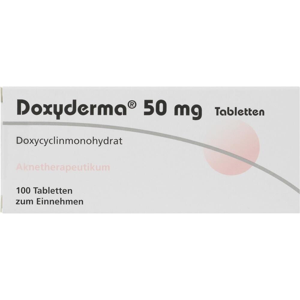 Doxyderma 50mg 100 St Tabletten