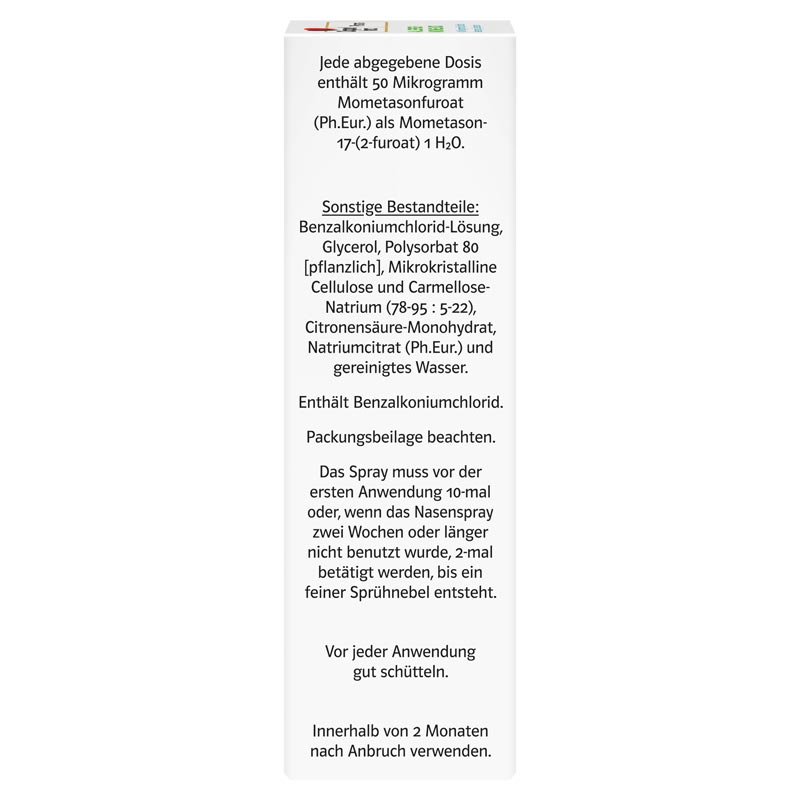 Doppelherz Pharma ALLERGO-MOMELIND  18 g Nasendosierspray