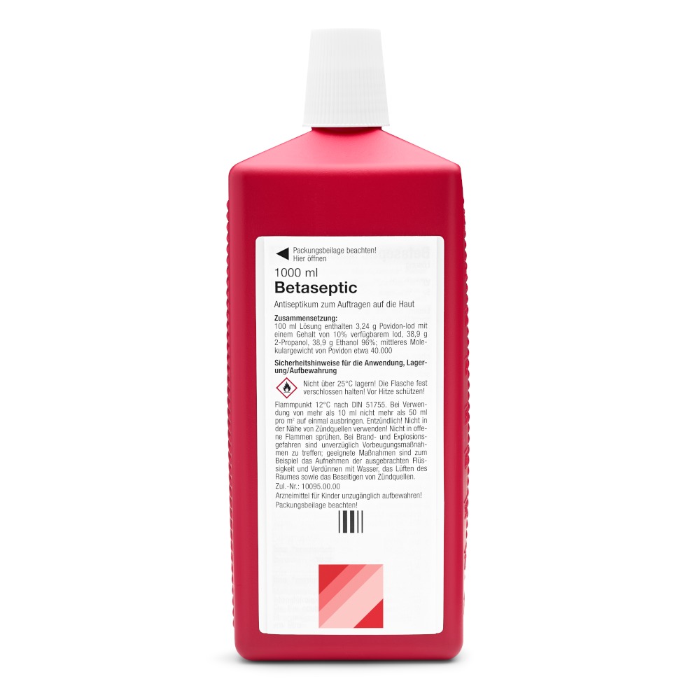 BETASEPTIC MUNDIPHARMA Lösung 1000 ml Lösung
