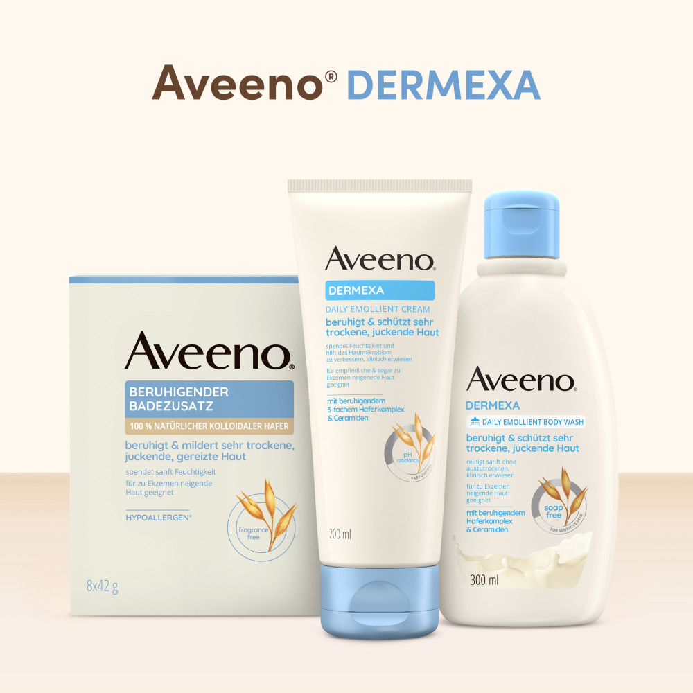 Aveeno Dermexa Emollientien Duschcreme 300 ml Duschgel