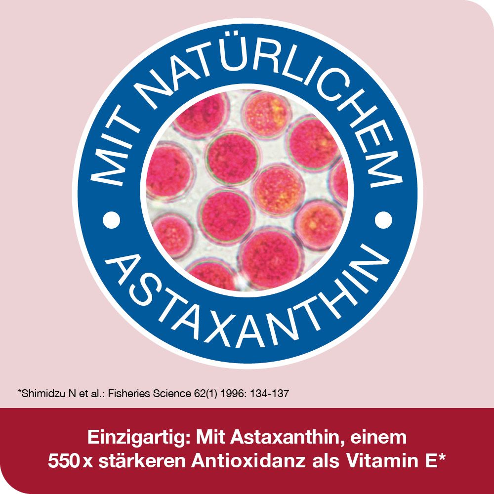 omega 3-Loges plus Astaxanthin 60 St Kapseln