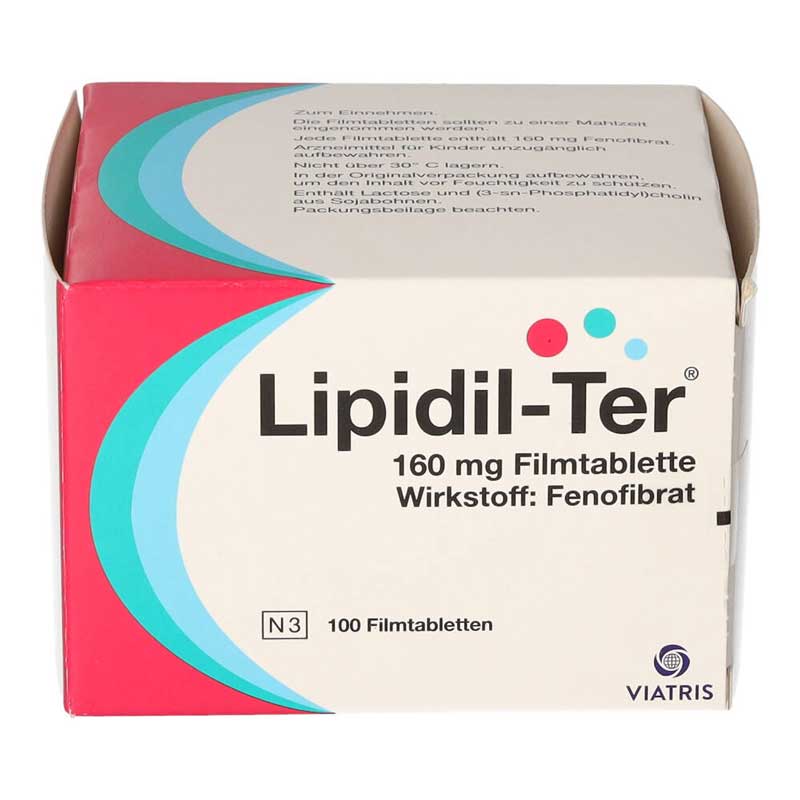Lipidil-Ter 160mg 100 St Filmtabletten