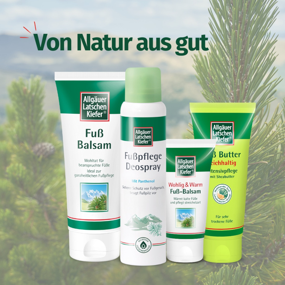ALLGÄUER LATSCHENK. Fuß Butter Creme 100 ml Creme