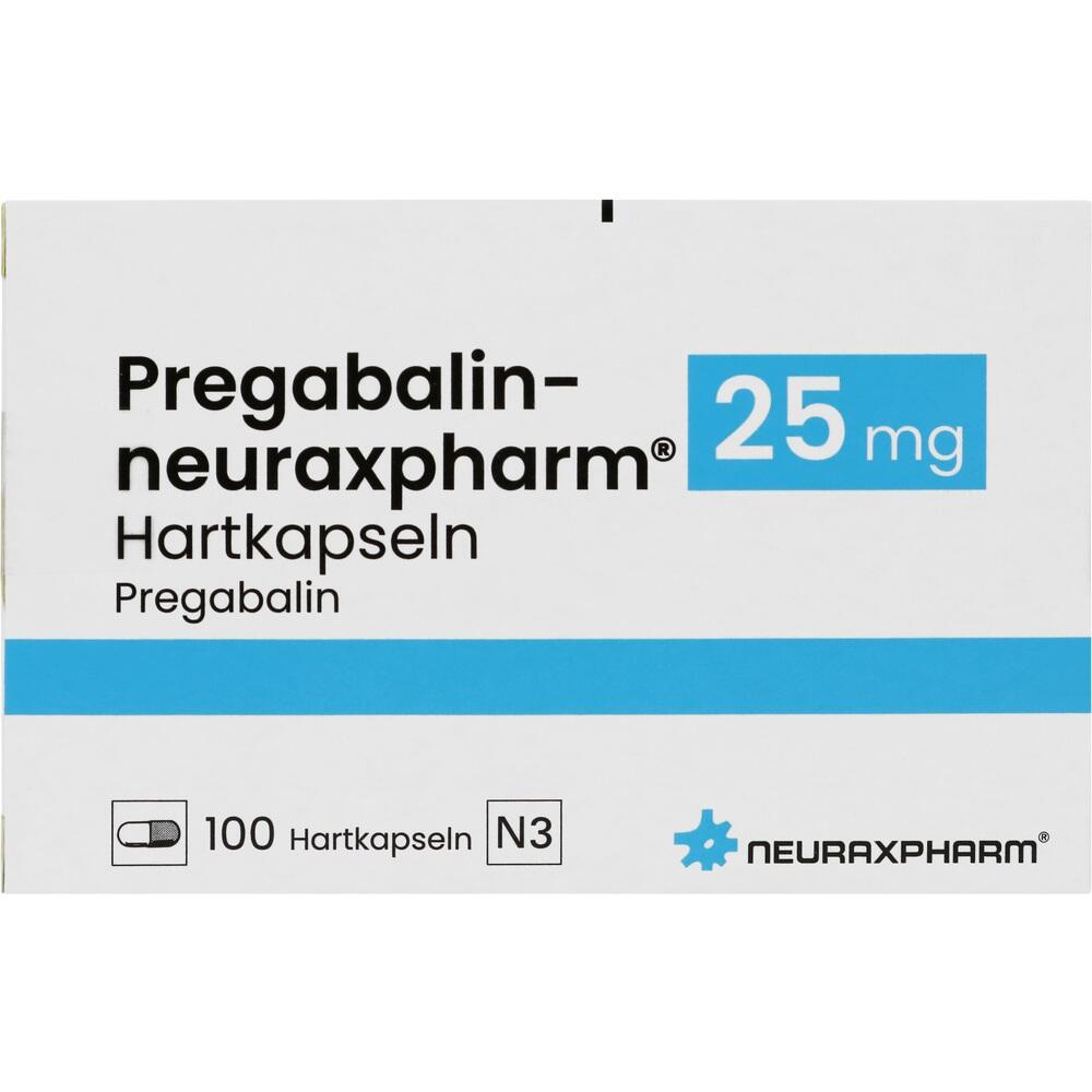 Pregabalin-neuraxpharm 25mg 100 St Hartkapseln
