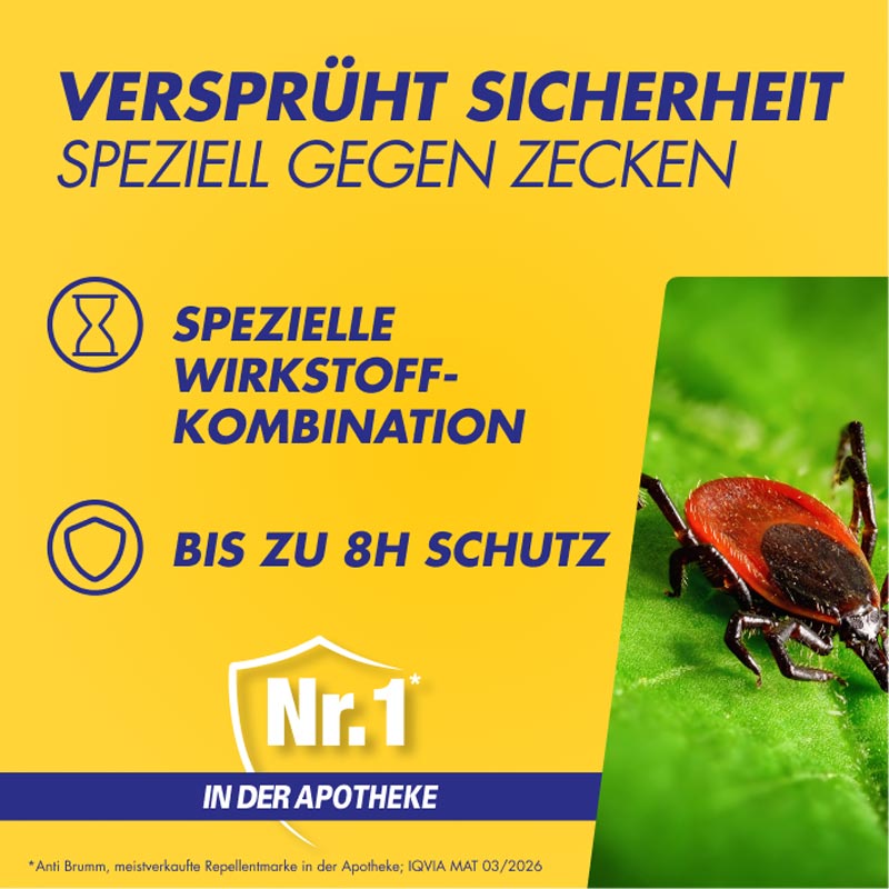 ANTI BRUMM ZECKEN STOPP Spray 150 ml Spray
