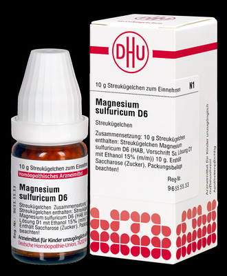 MAGNESIUM SULFURICUM D 6 Globuli 10 g Globuli