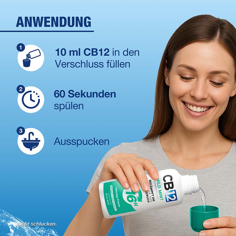 CB12 MILD MINT MUNDSPÜLUNG  250 ml Spüllösung