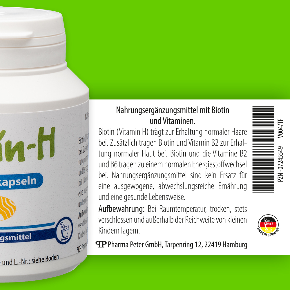 Biotin-H Vitaminkapseln 120 St Kapseln