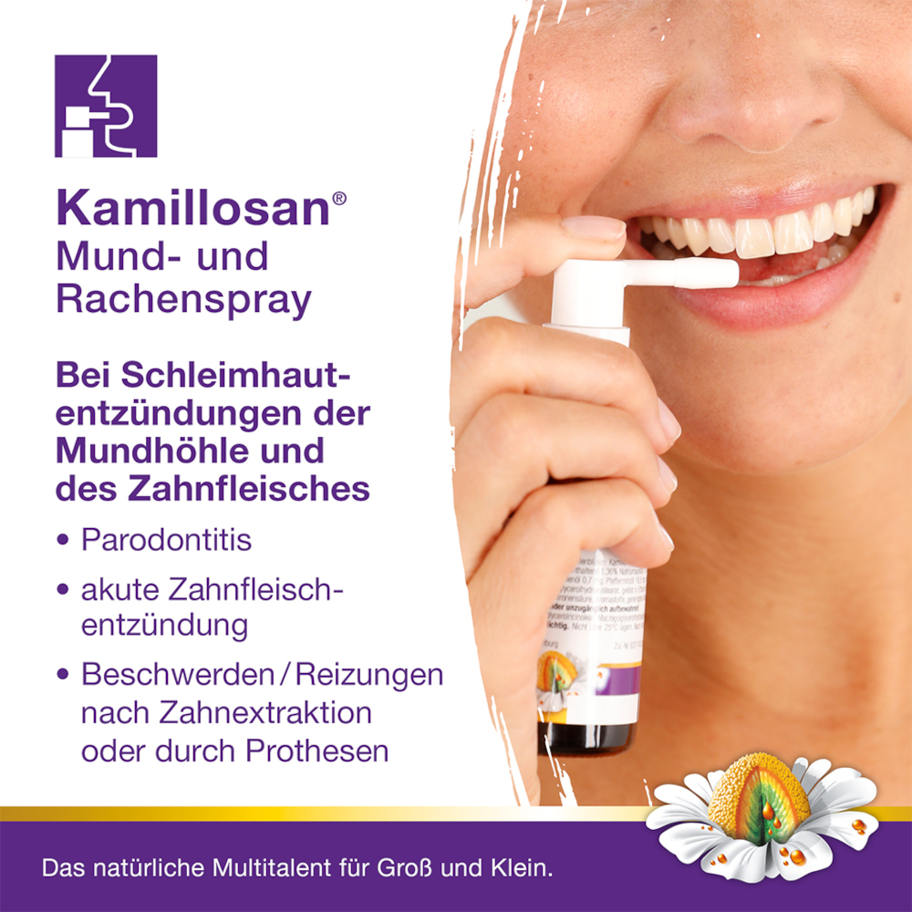 Kamillosan Mund- und Rachenspray 30 ml Spray
