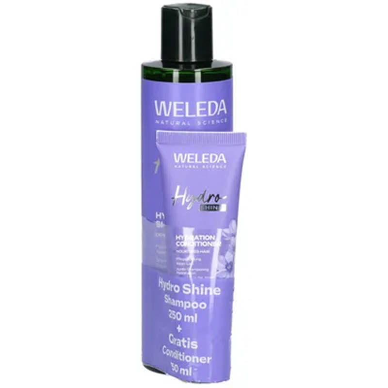 WELEDA HydroSHINE HYDRATION SHAMPOO 250 ml Kombipackung