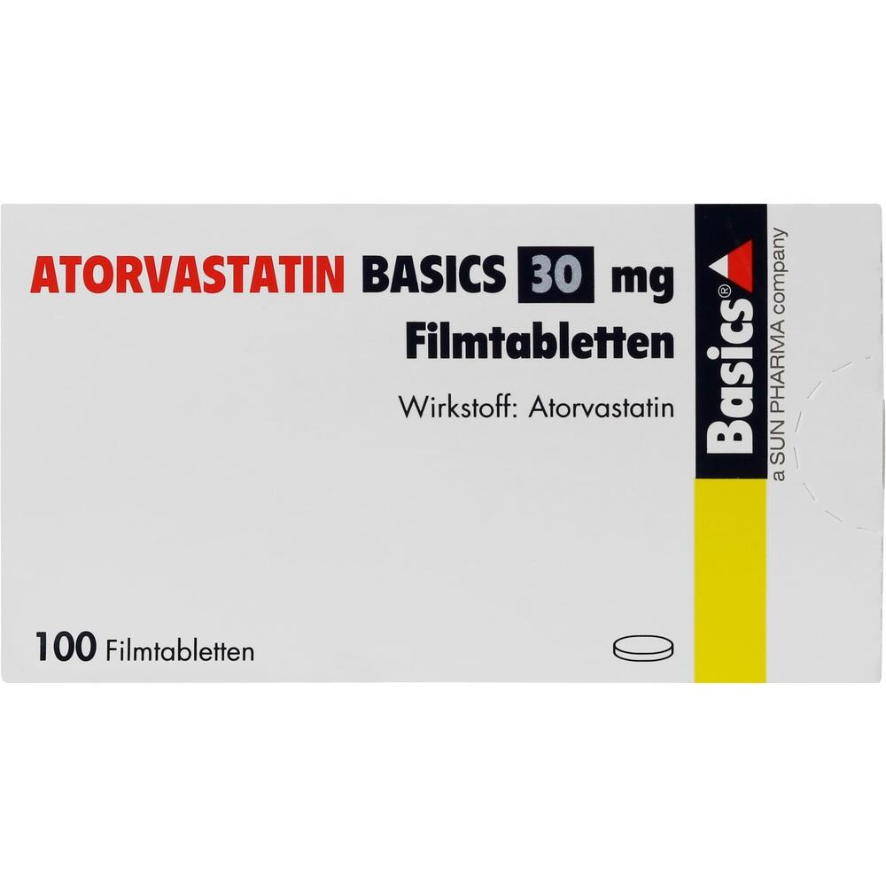 ATORVASTATIN BASICS 30mg 100 St Filmtabletten