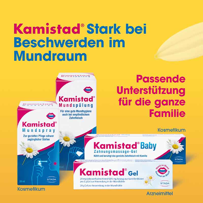 Kamistad Baby Zahnungsmassage-Gel 20 ml Gel