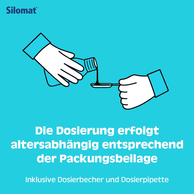 Silomat Hustenstiller Pentoxyverin 1,35mg/ml Saft  100 ml Lösung zum Einnehmen
