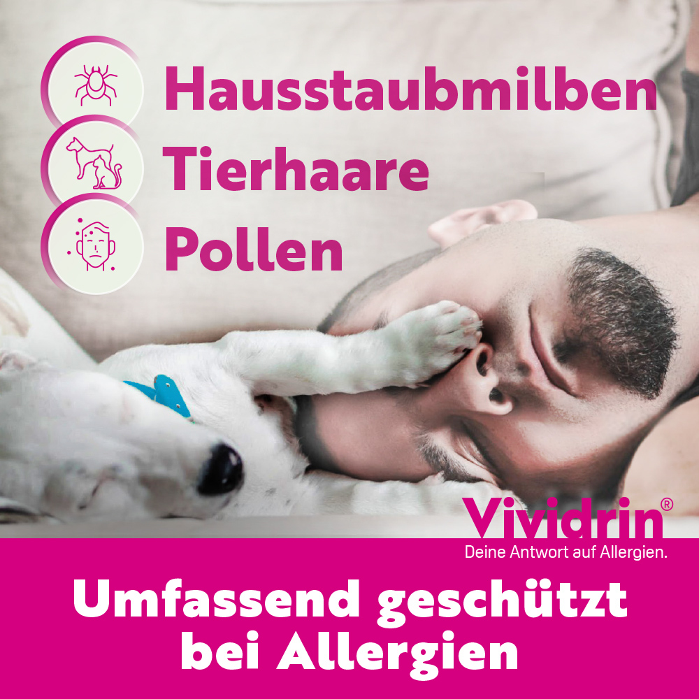 Vividrin Azelastin EDO Akuthilfe bei Heuschnupfen und Allergien 20X0.6 ml Augentropfen
