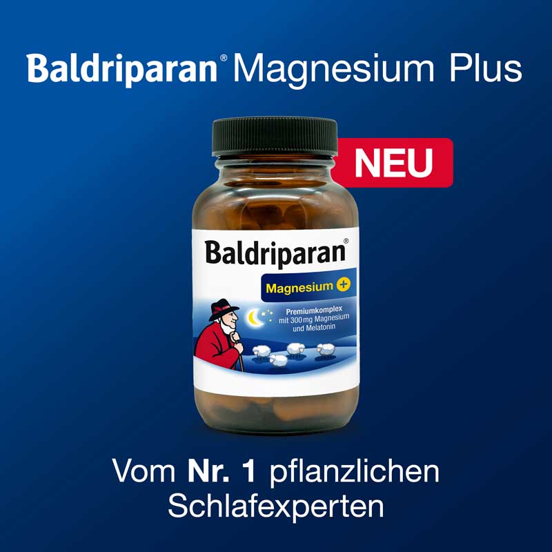 Baldriparan Magnesium + 120 St Kapseln