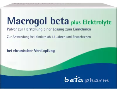 Macrogol beta plus Elektrolyte 100 St Pulver zur Herstellung einer Lösung zum Einnehmen