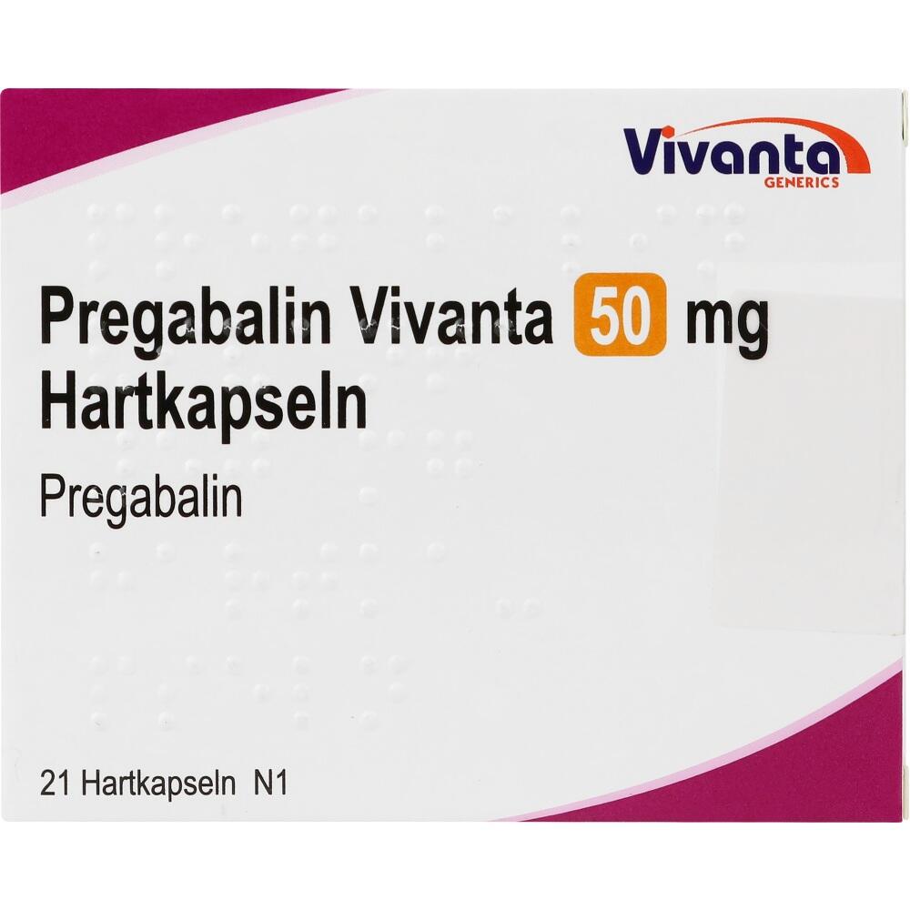Pregabalin Vivanta 50 mg 21 St Hartkapseln