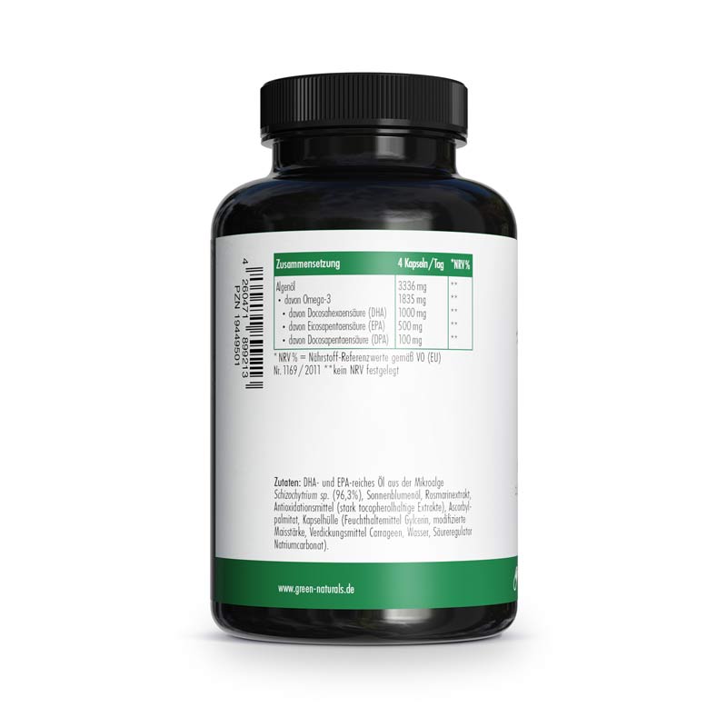 GREEN NATURALS OMEGA-3 80 St Kapseln