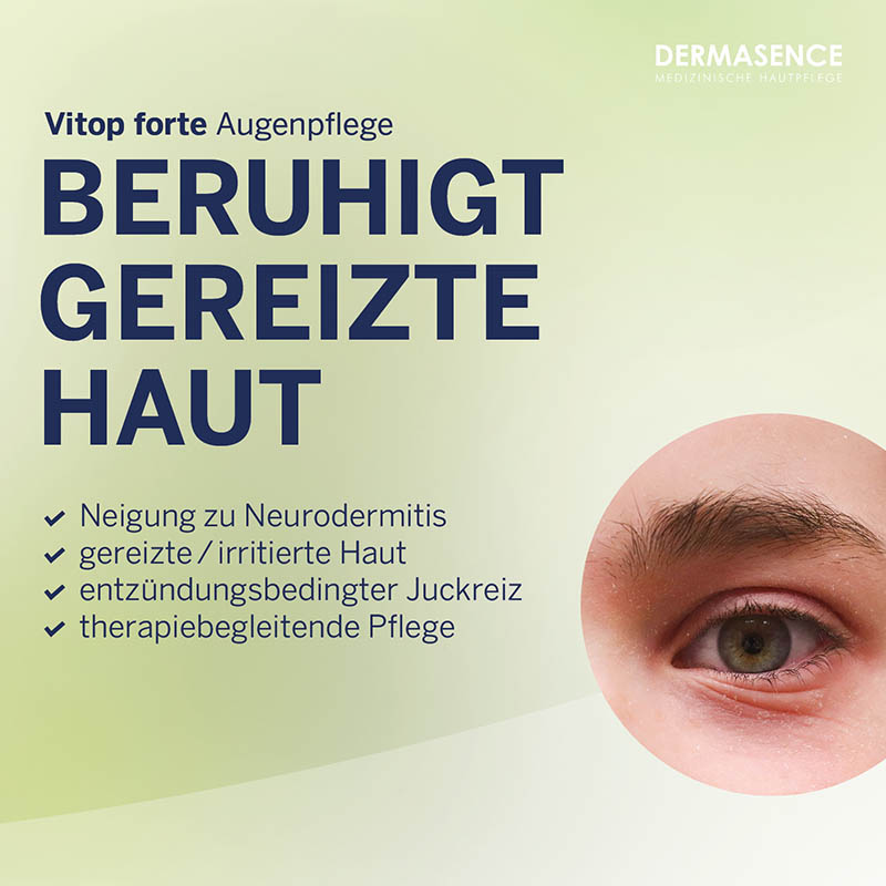 DERMASENCE Vitop forte AUGENPFLEGE 15 ml Creme