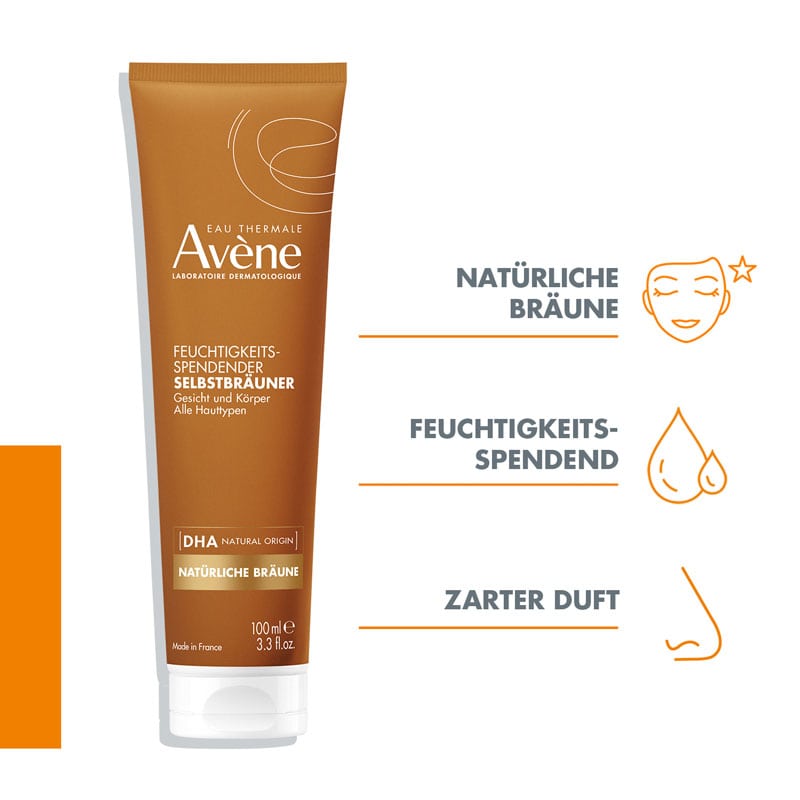 Avène Feuchtigkeitsspendender Selbstbräuner  100 ml Milch
